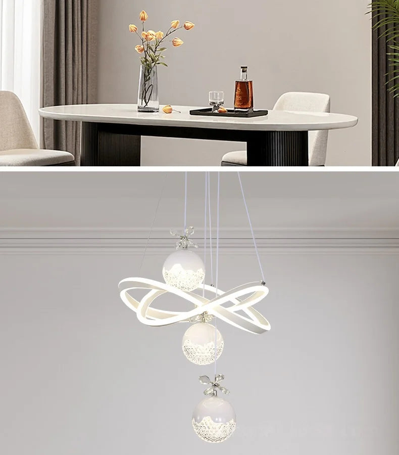 KAILISE™ 3-Light Crystal Sphere Chandelier
