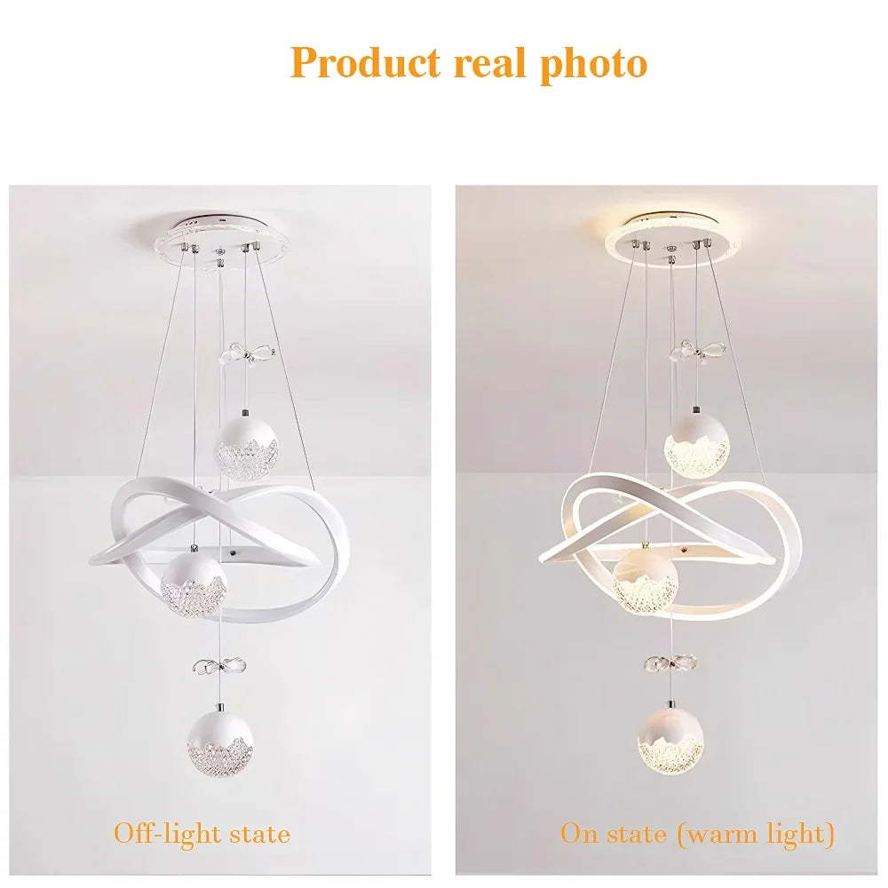 KAILISE™ 3-Light Crystal Sphere Chandelier