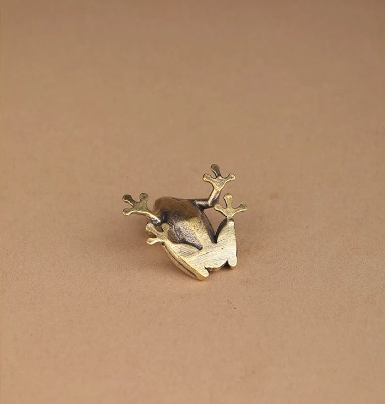 KAILISE™ Brass Frog Figurine