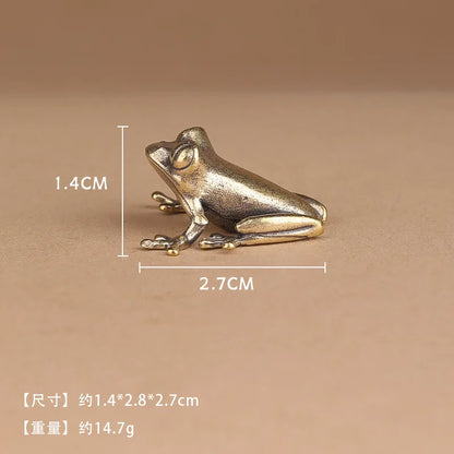 KAILISE™ Brass Frog Figurine