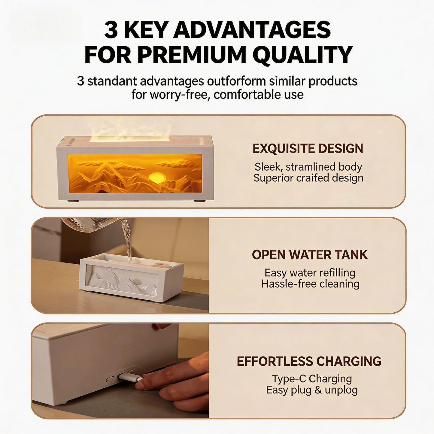 KAILISE™ Sunrise Mountain Aroma Diffuser