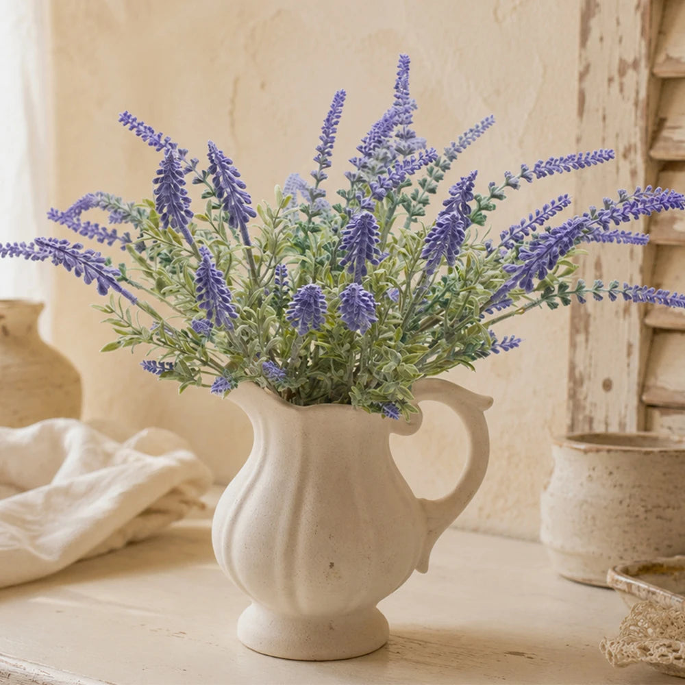 KAILISE™ Faux Lavender Stems — Set of 6