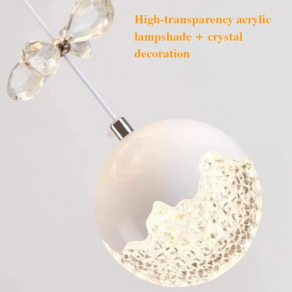 KAILISE™ 3-Light Crystal Sphere Chandelier