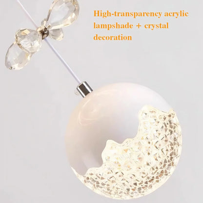 KAILISE™ 3-Light Crystal Sphere Chandelier