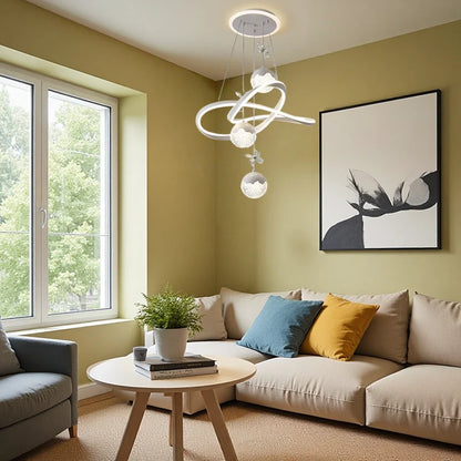 KAILISE™ 3-Light Crystal Sphere Chandelier