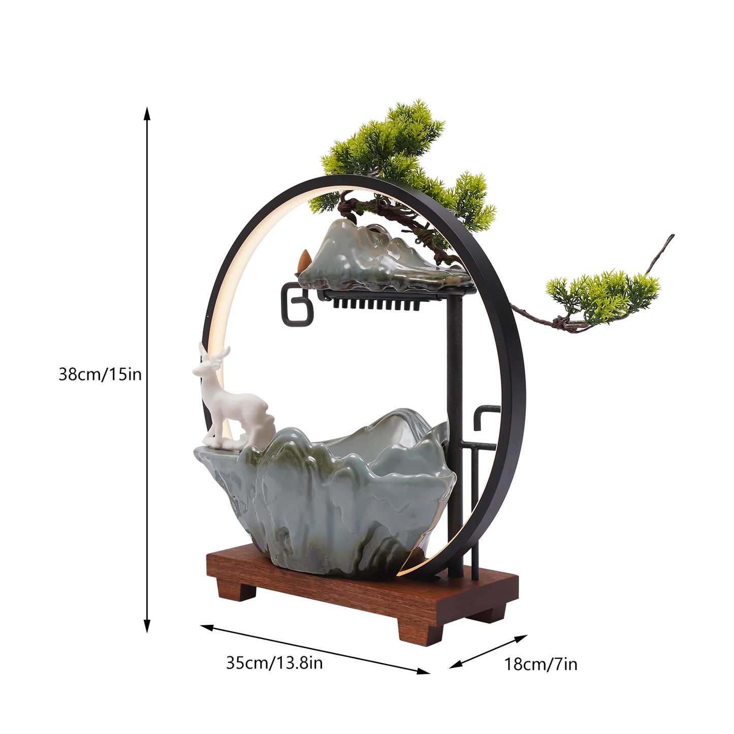 KAILISE™ Zen Garden Tabletop Fountain