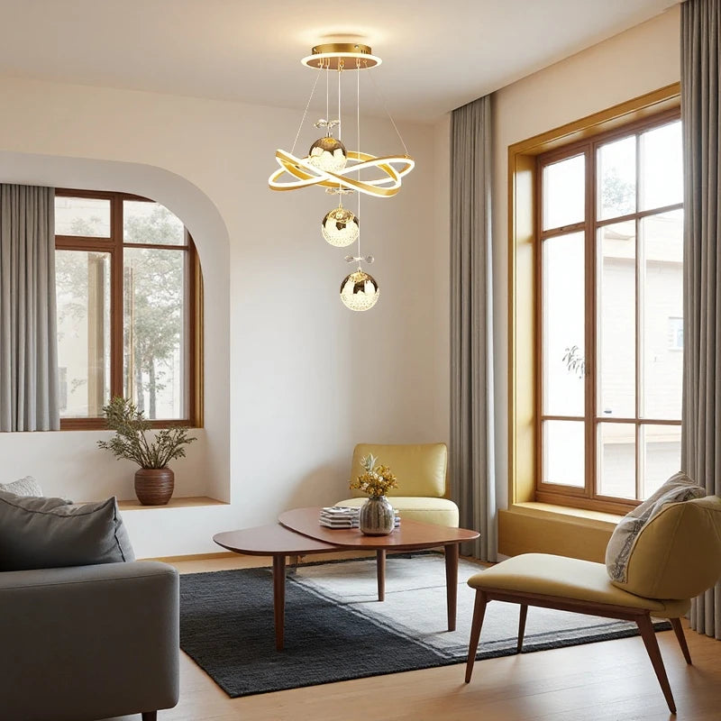 KAILISE™ 3-Light Crystal Sphere Chandelier