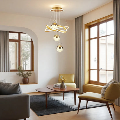 KAILISE™ 3-Light Crystal Sphere Chandelier
