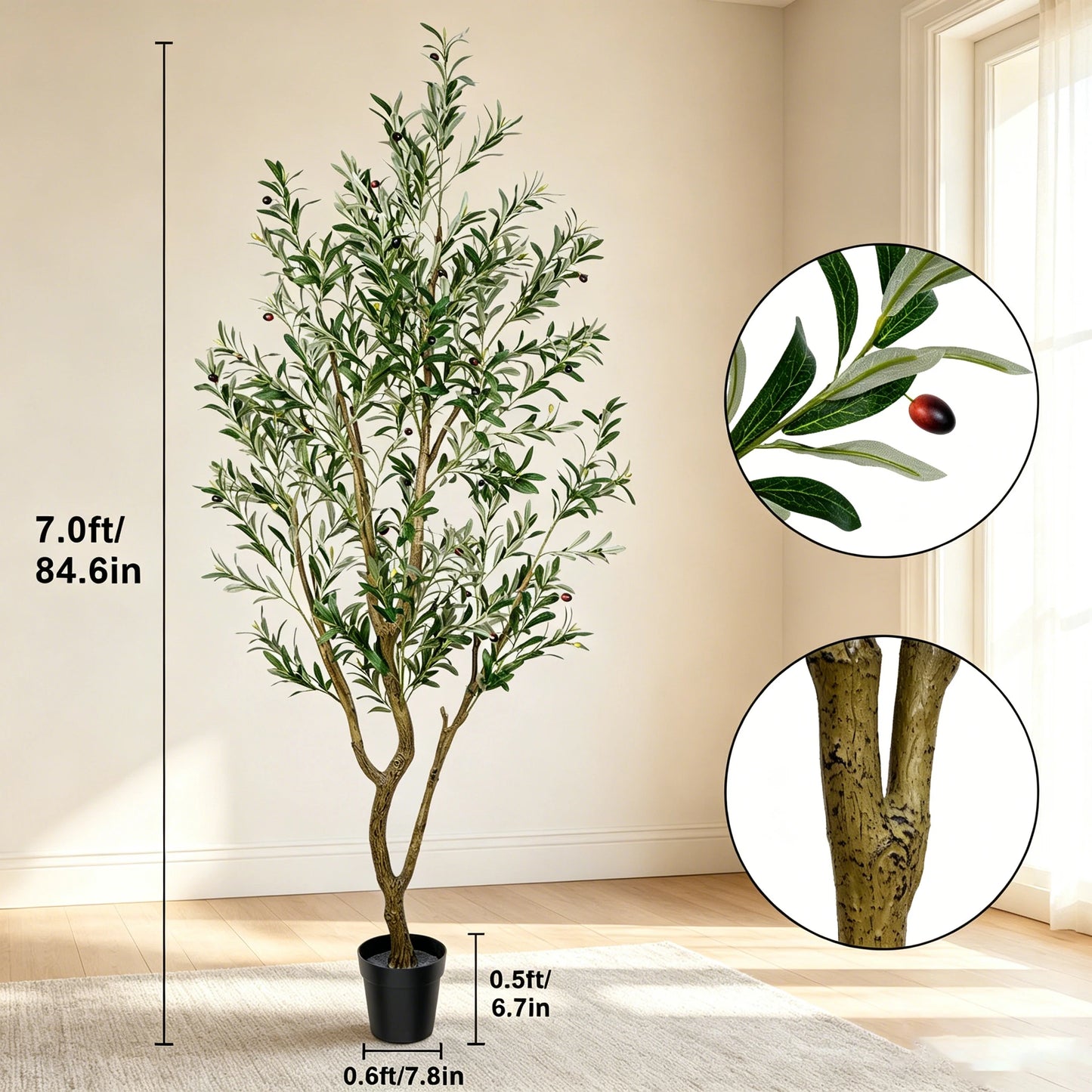 KAILISE™ Artificial Olive Tree