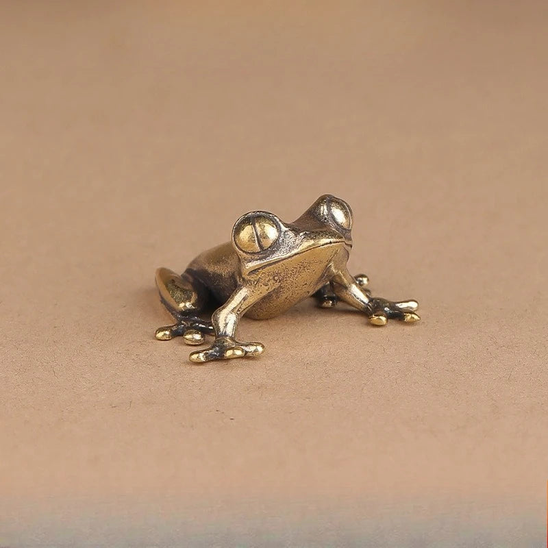 KAILISE™ Brass Frog Figurine