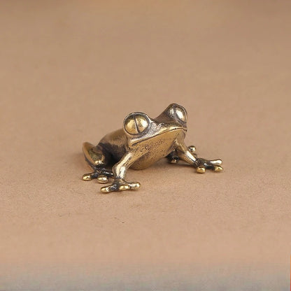 KAILISE™ Brass Frog Figurine