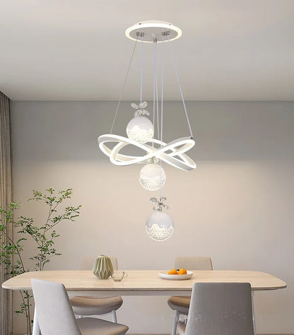 KAILISE™ 3-Light Crystal Sphere Chandelier