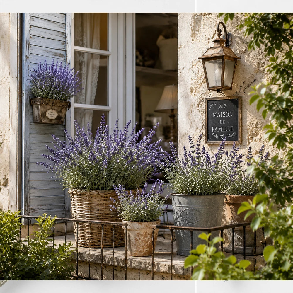 KAILISE™ Faux Lavender Stems — Set of 6