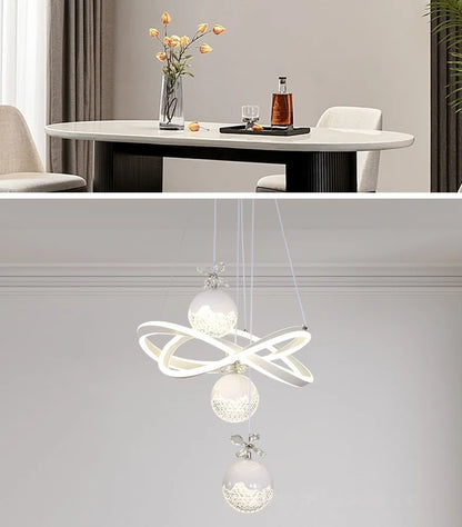 KAILISE™ 3-Light Crystal Sphere Chandelier